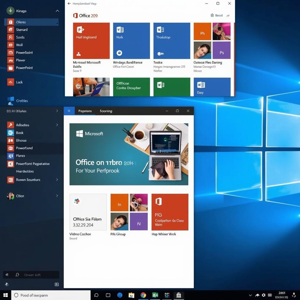 Microsoft Office 2019 Interface