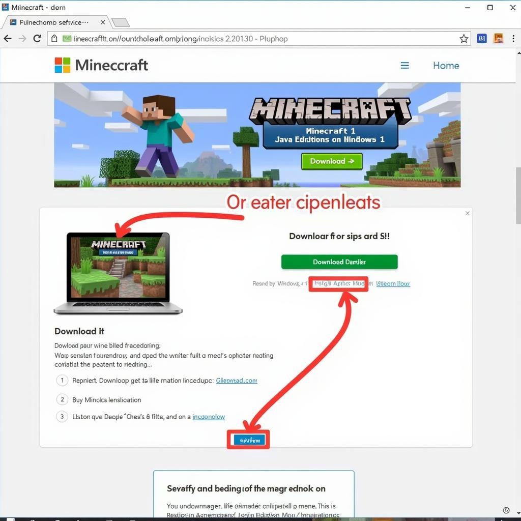 Cách tải Minecraft Java Edition trên Laptop Win 10