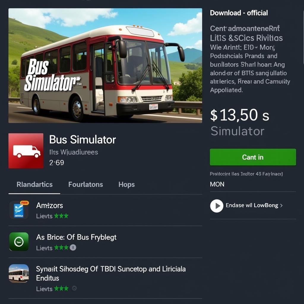 Tải phiên bản chính thức Bus Simulator