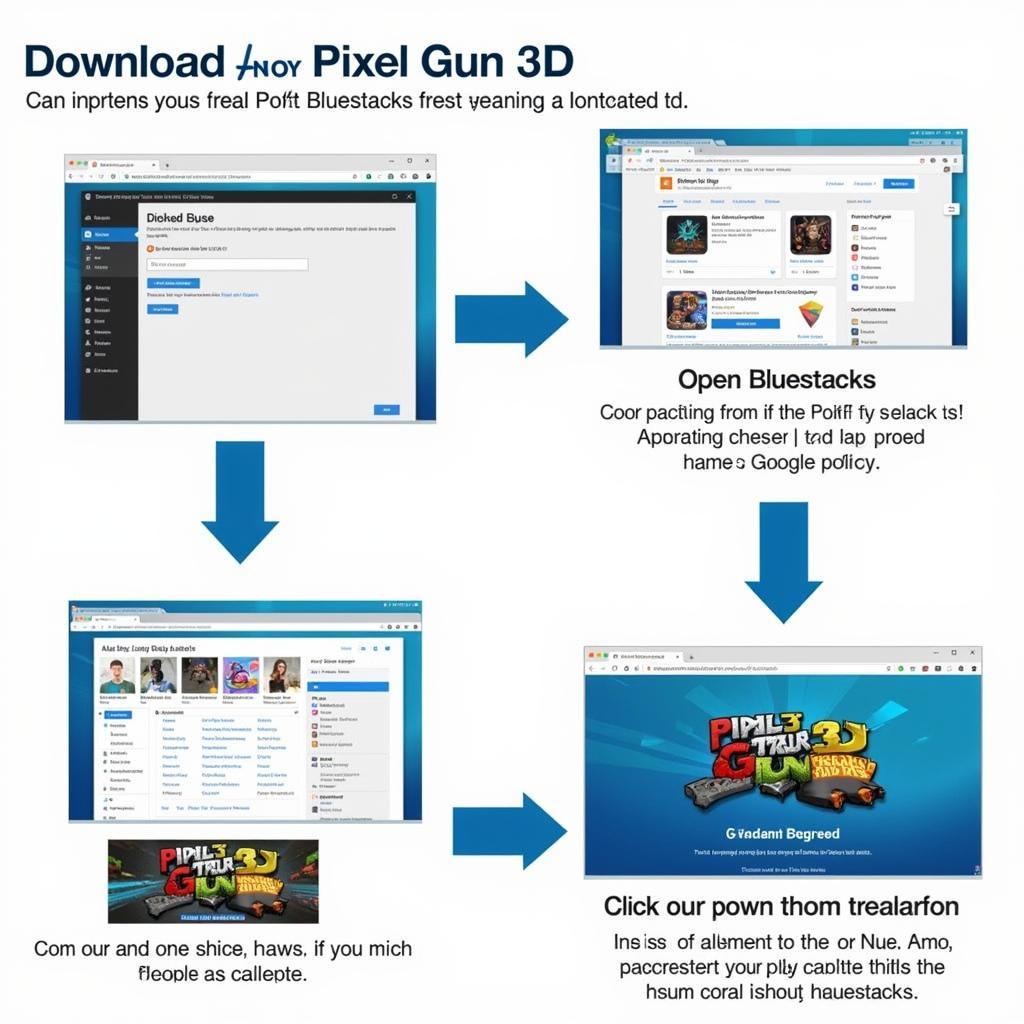 Tải Pixel Gun 3D bằng Bluestacks