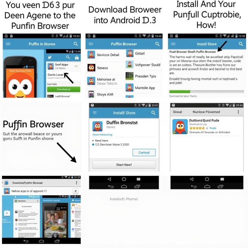 Tải và cài đặt Puffin Browser trên Android 2.3