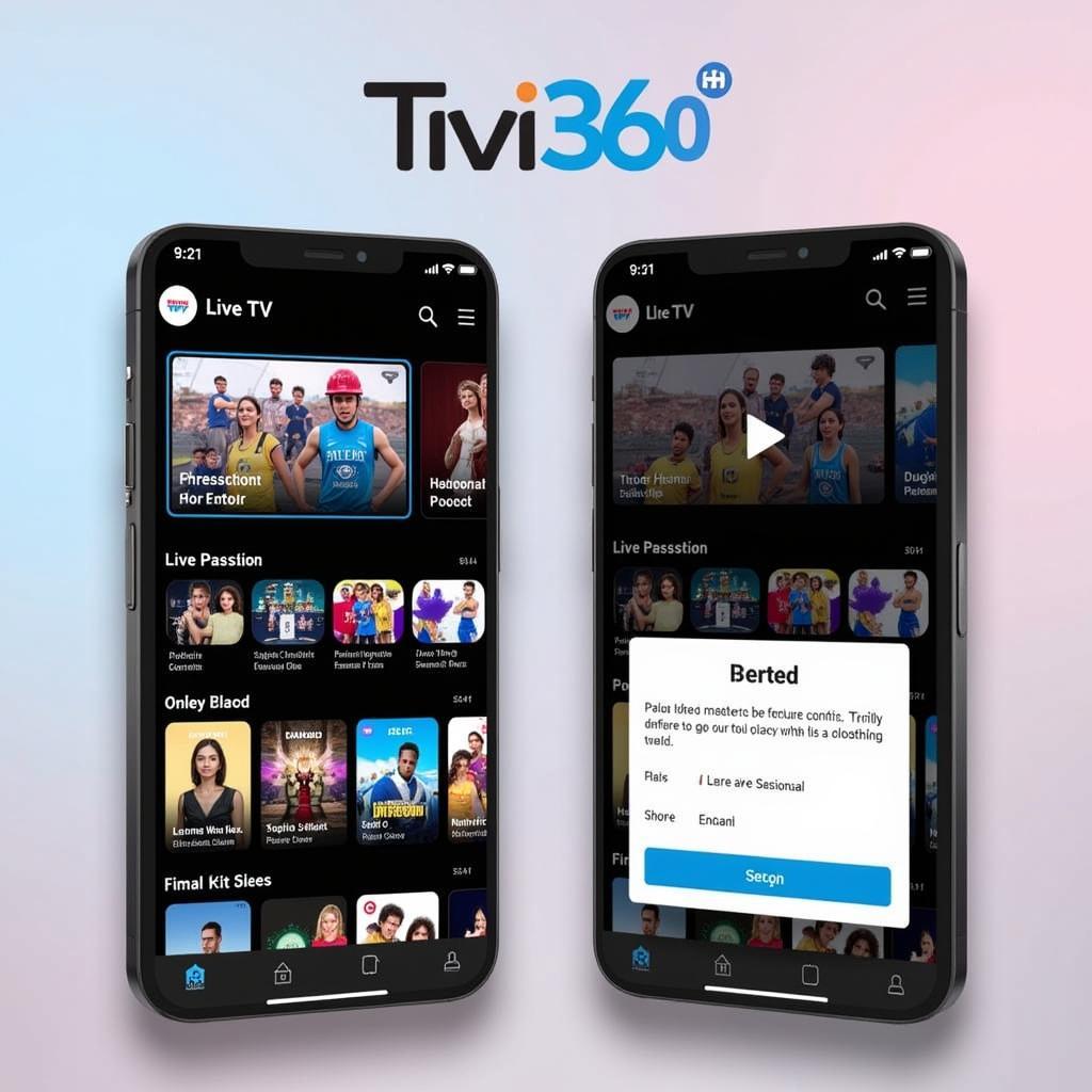 Giao diện Tivi 360