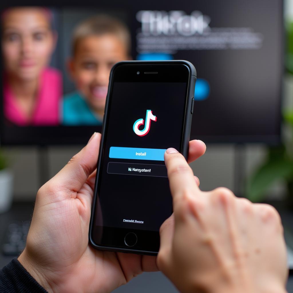 Tải ứng dụng TikTok về điện thoại