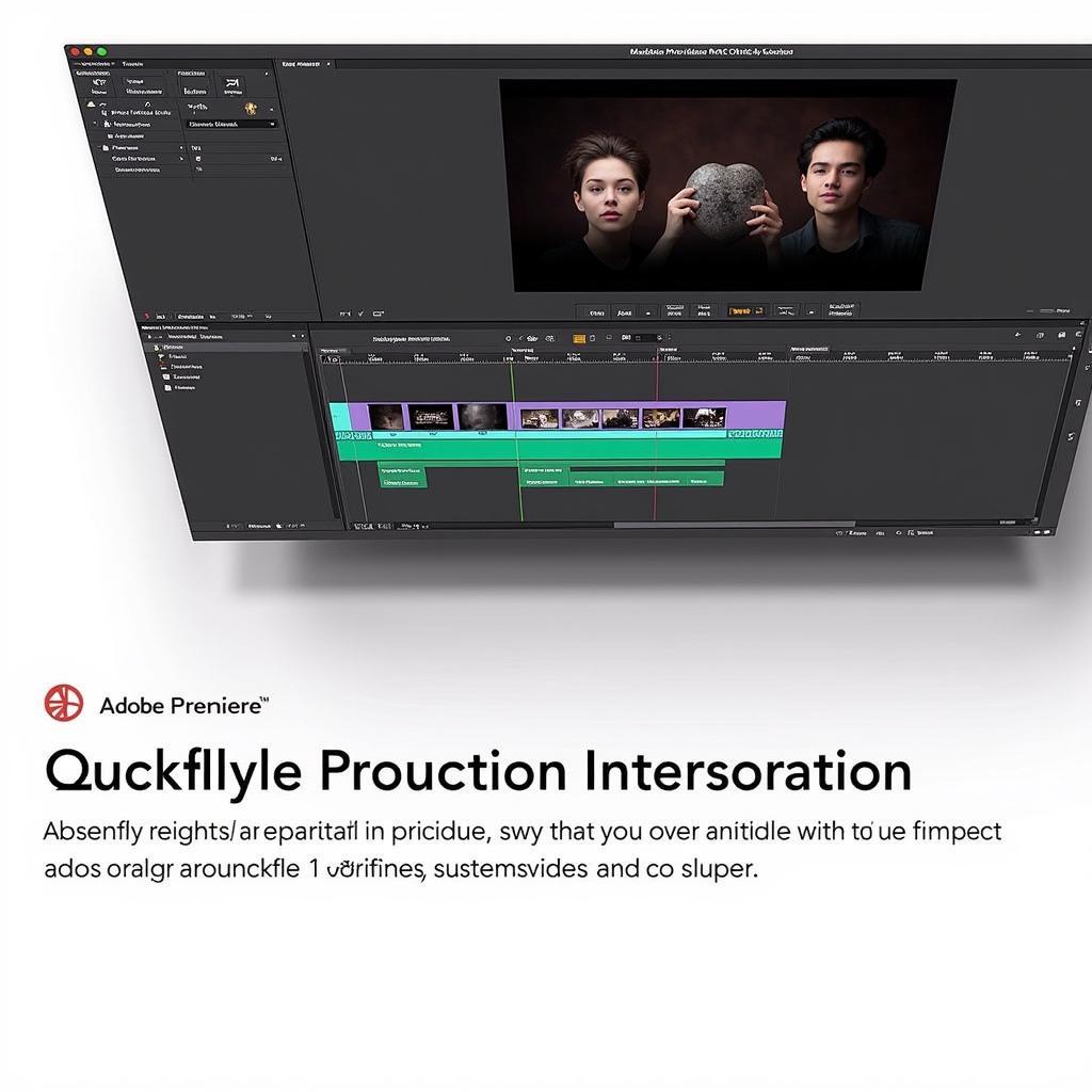 Giao diện Adobe Premiere Pro CC 2018