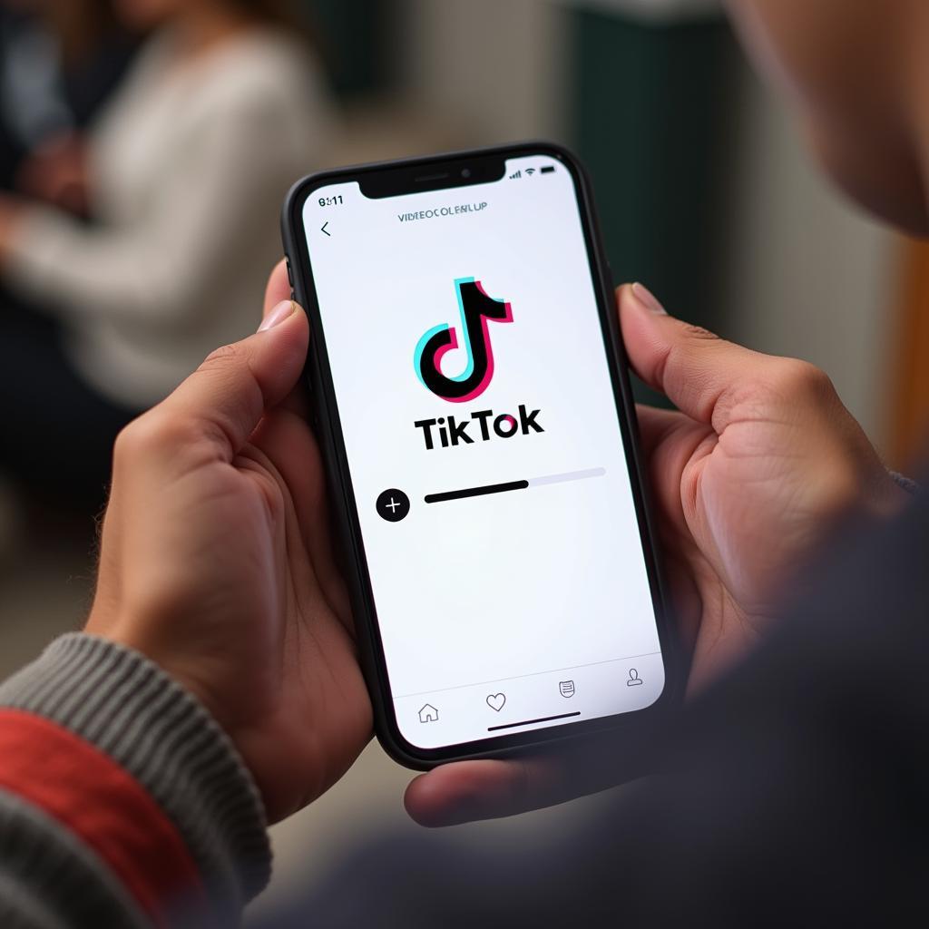 Tải video TikTok về máy điện thoại