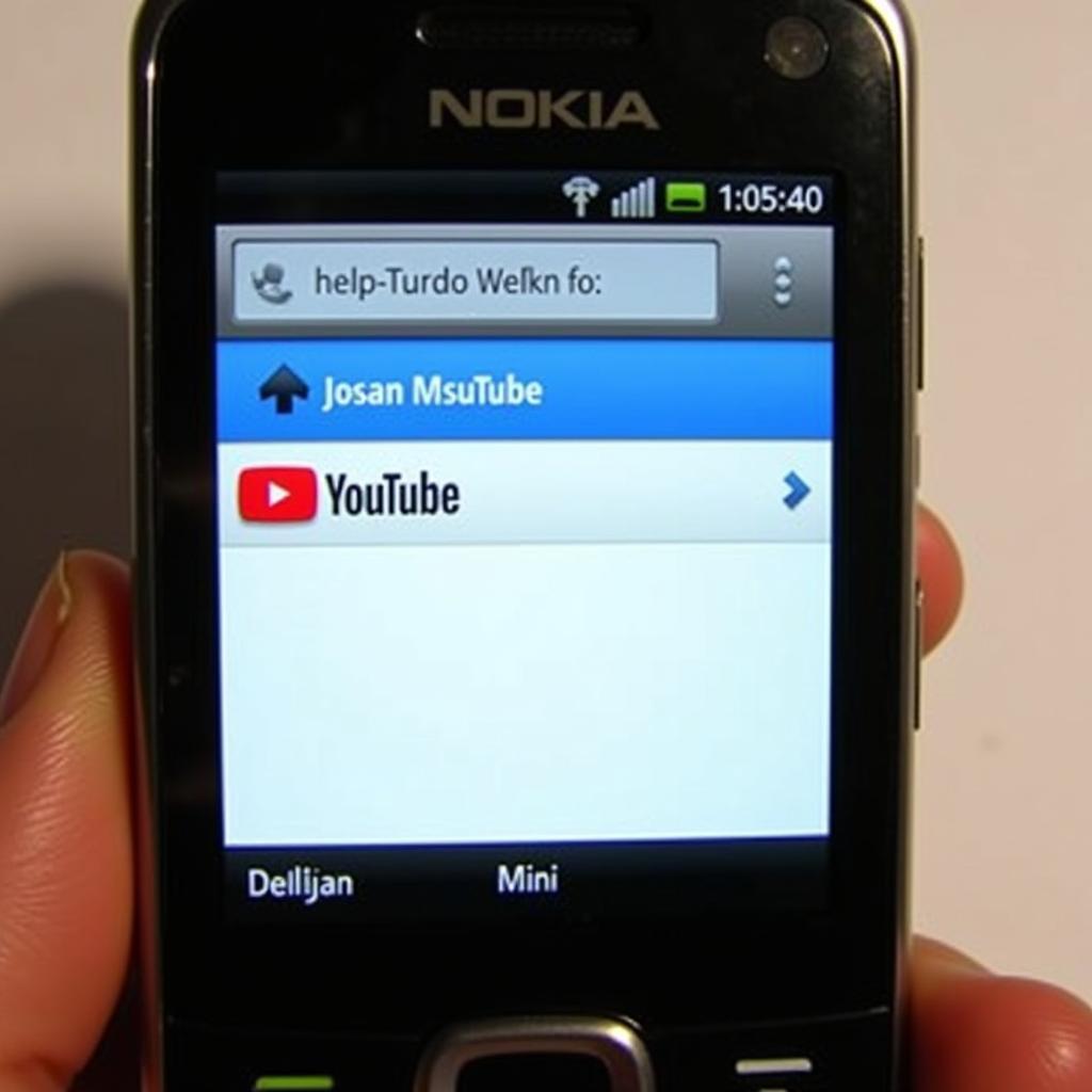 Sử dụng Opera Mini trên Nokia Java