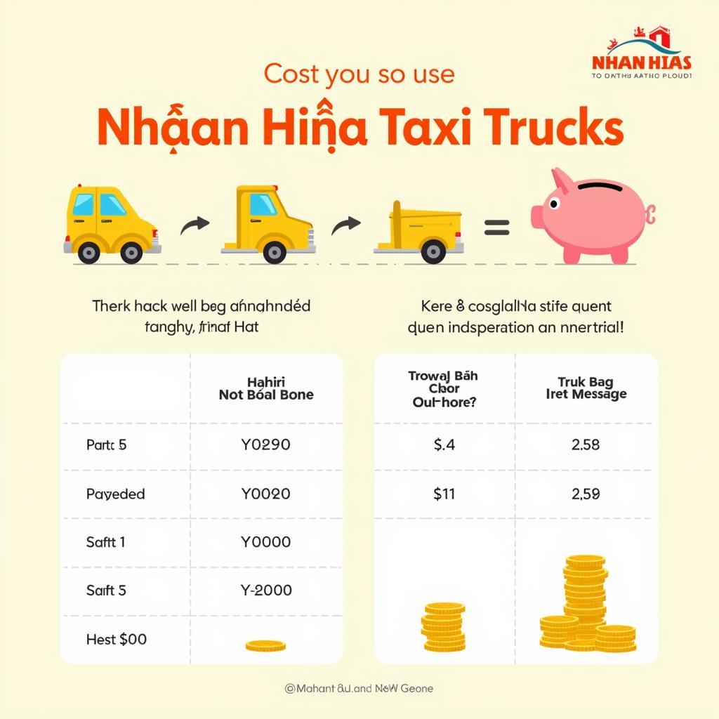 Taxi tải Nhân Hòa giá rẻ tiết kiệm chi phí