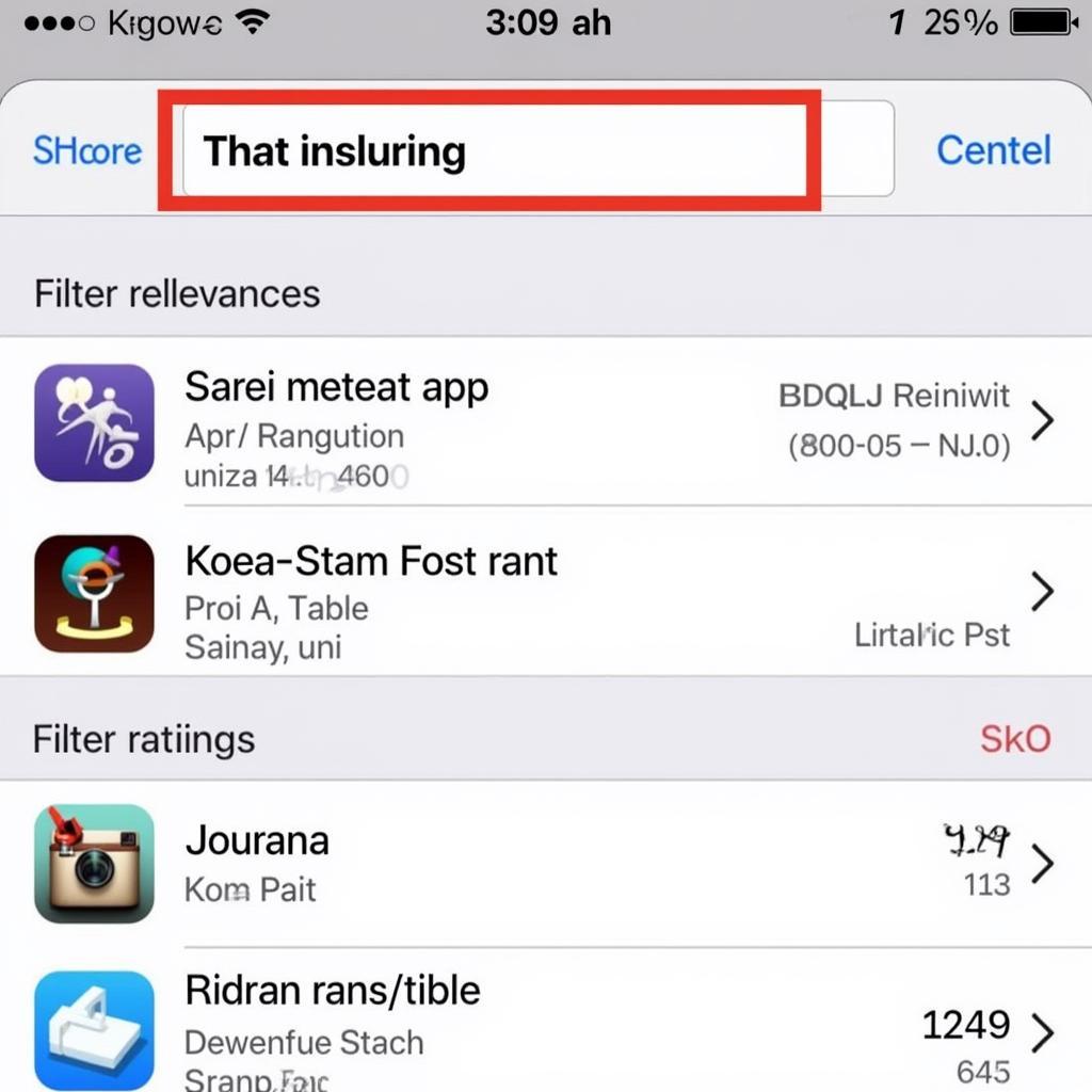 Tìm kiếm app học tiếng Hàn trên App Store