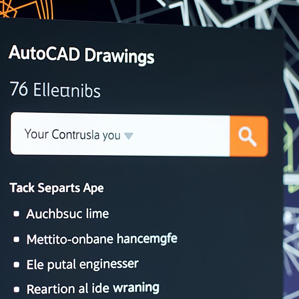 Tìm Kiếm Bản Vẽ AutoCAD Theo Ngành Nghề