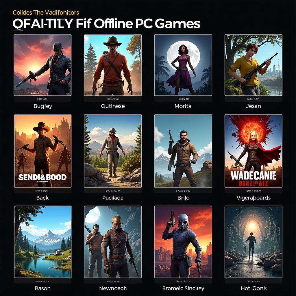 Top game PC offline hay nhất