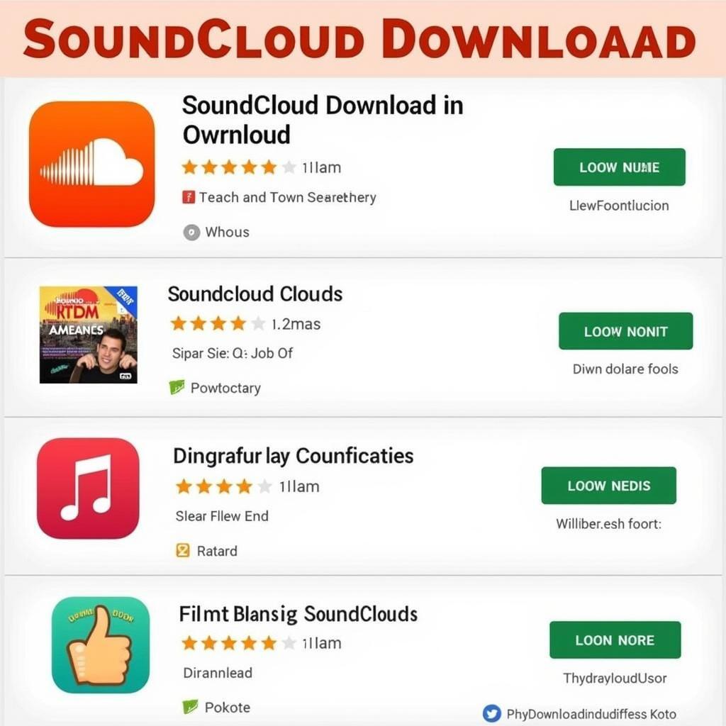 Ứng dụng tải nhạc SoundCloud