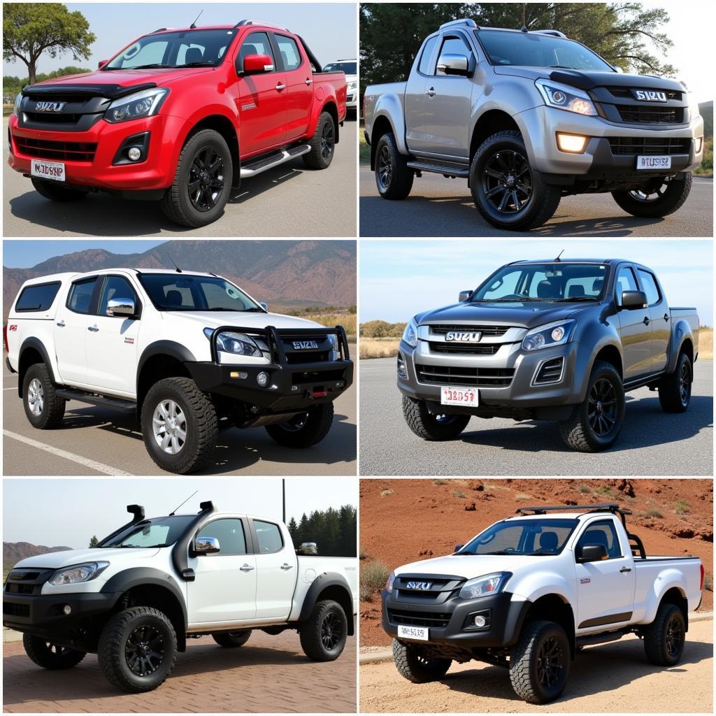 Các gói độ phổ biến cho Isuzu