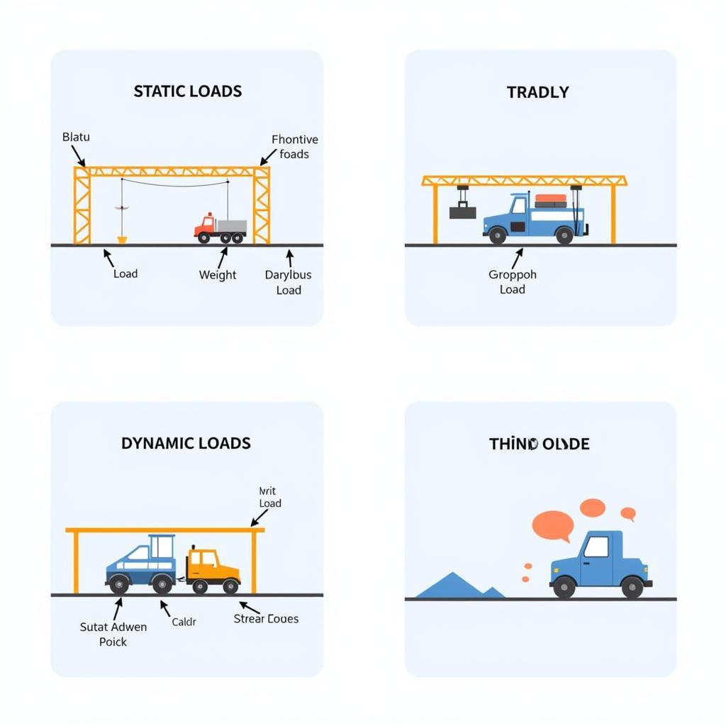 Các loại tải trọng khung đỡ