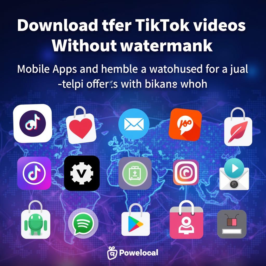 Các ứng dụng tải video TikTok không logo