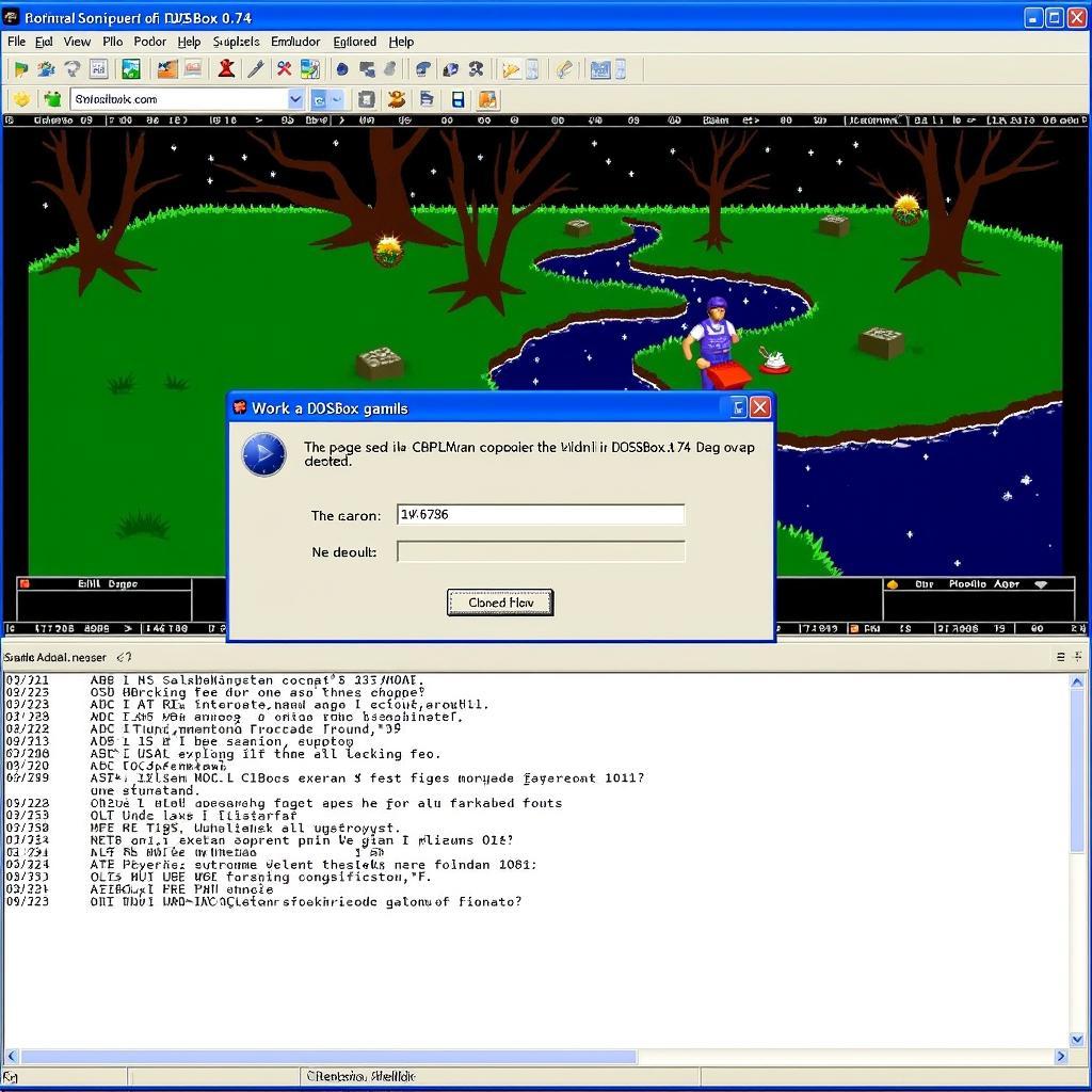 Chạy Game Trên DOSBox 0.74