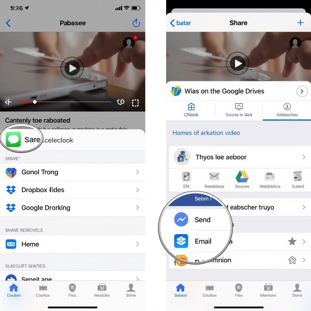 Chia sẻ video Facebook để lưu về iPhone