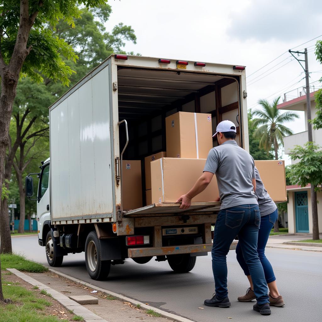 Dịch vụ xe tải nhỏ chở hàng uy tín tại Đà Nẵng