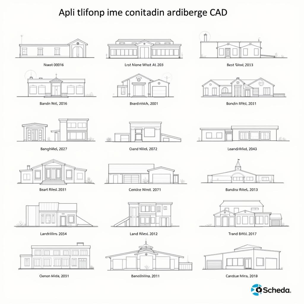 Font CAD cho bản vẽ kiến trúc