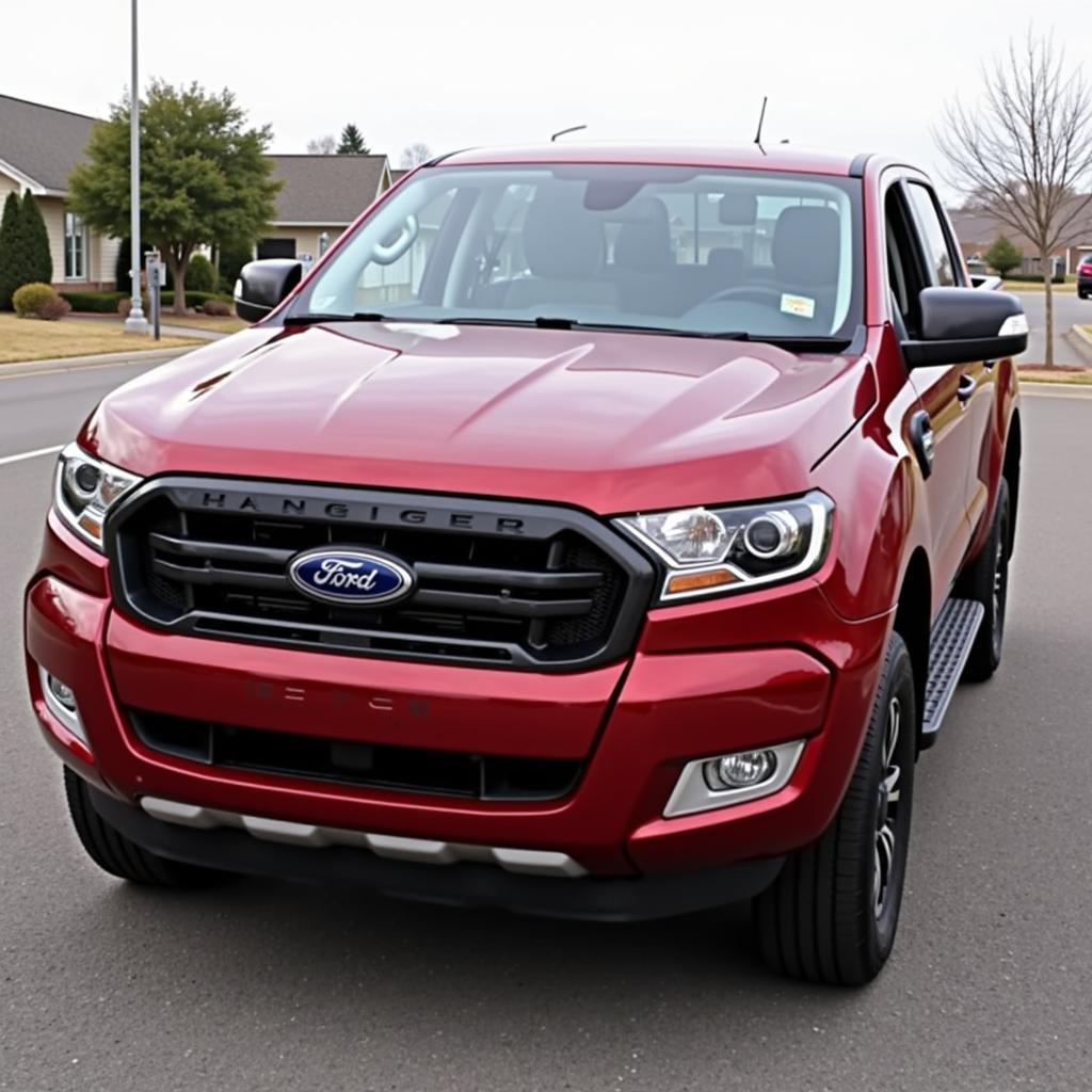 Xe Bán Tải Ford Ranger 2018 Màu Đỏ