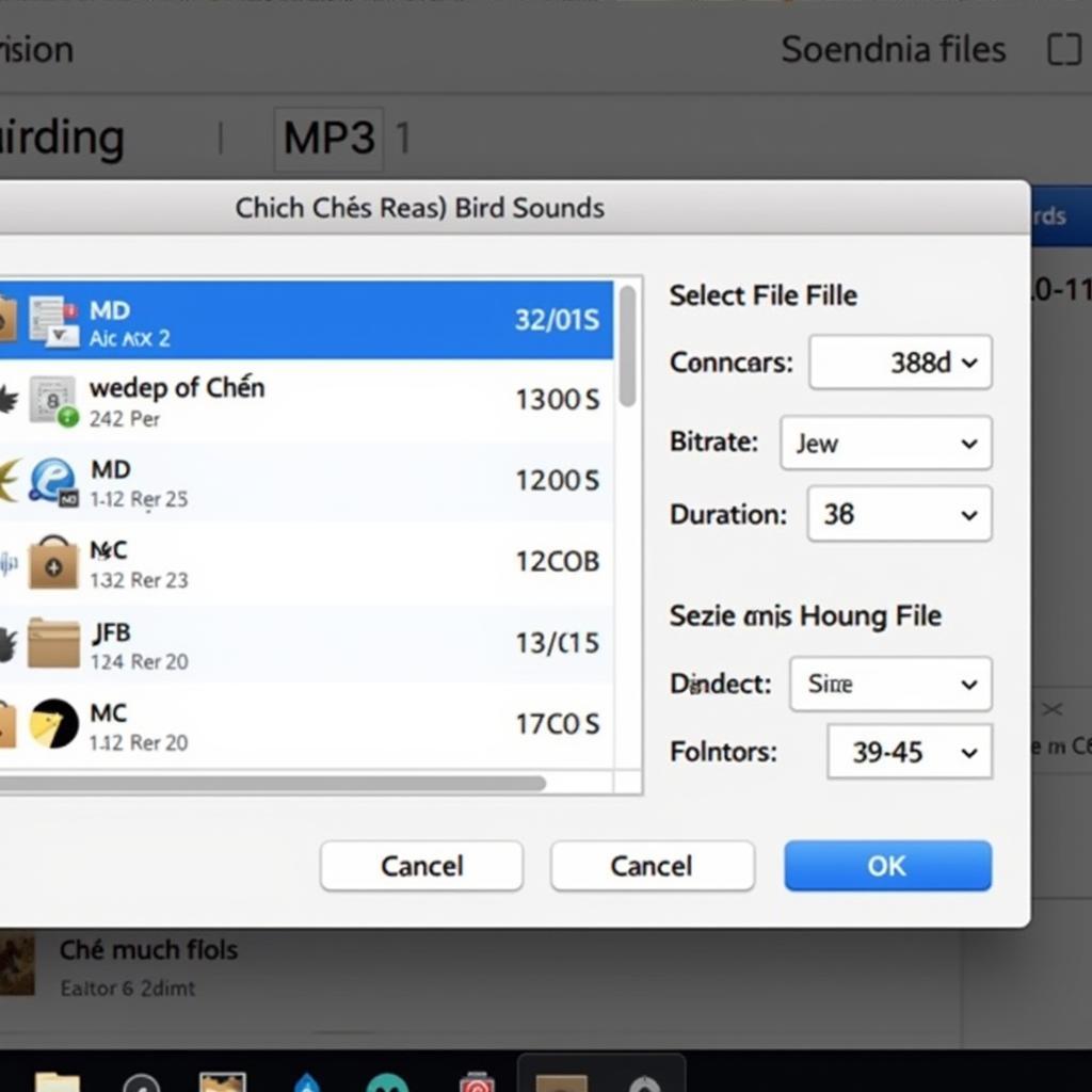 Lựa chọn file MP3 tiếng chích chòe than chất lượng cao