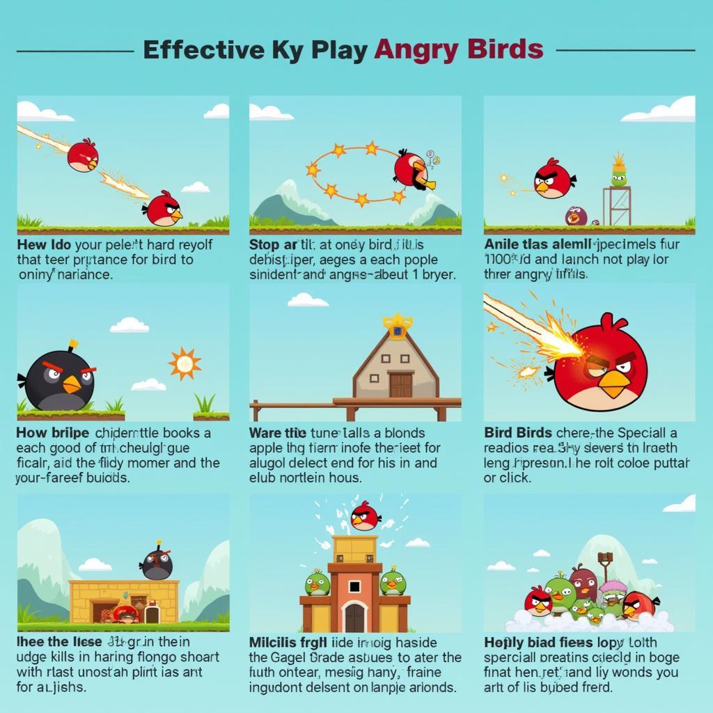 Mẹo chơi Angry Birds hiệu quả