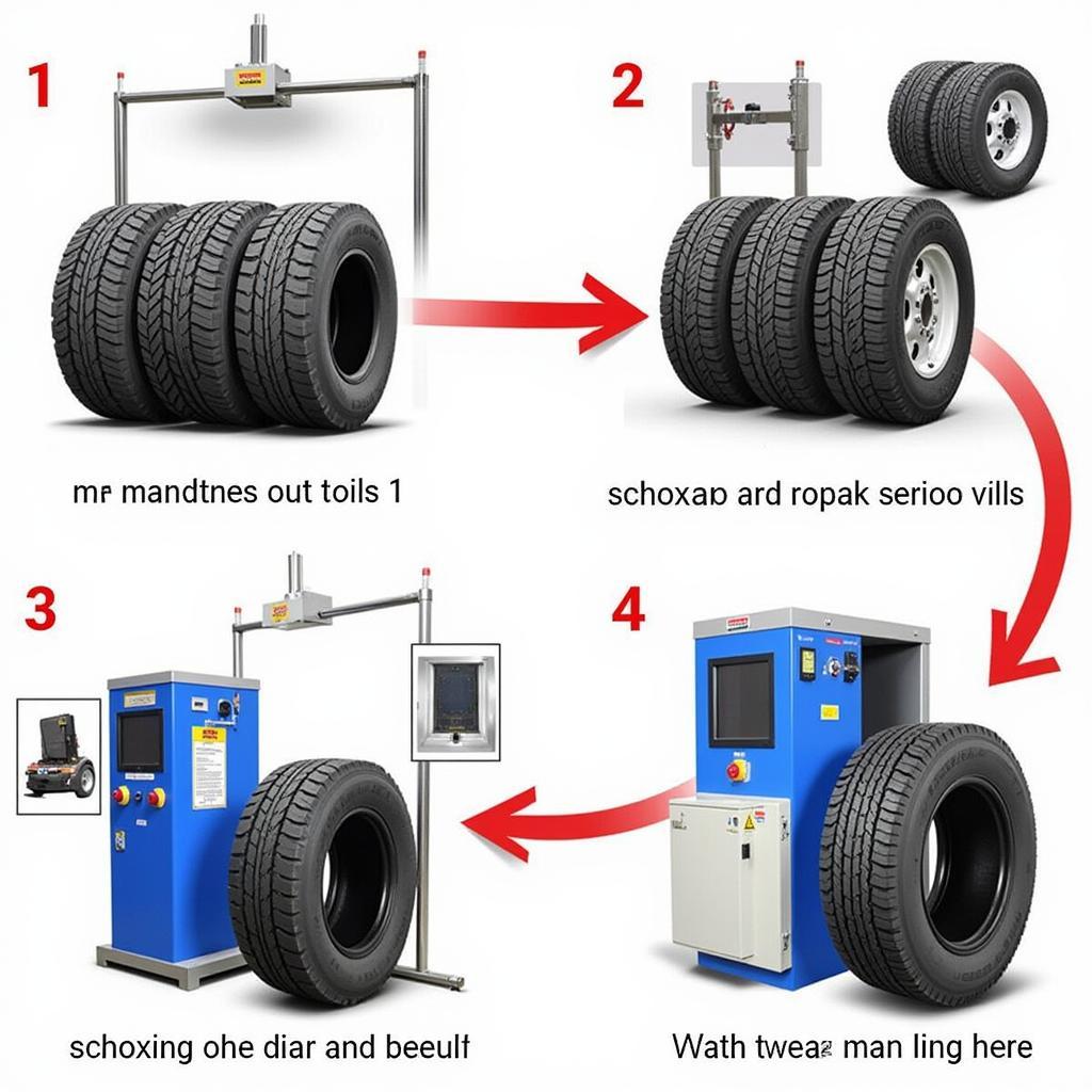 Quy trình kiểm tra bánh xe tải