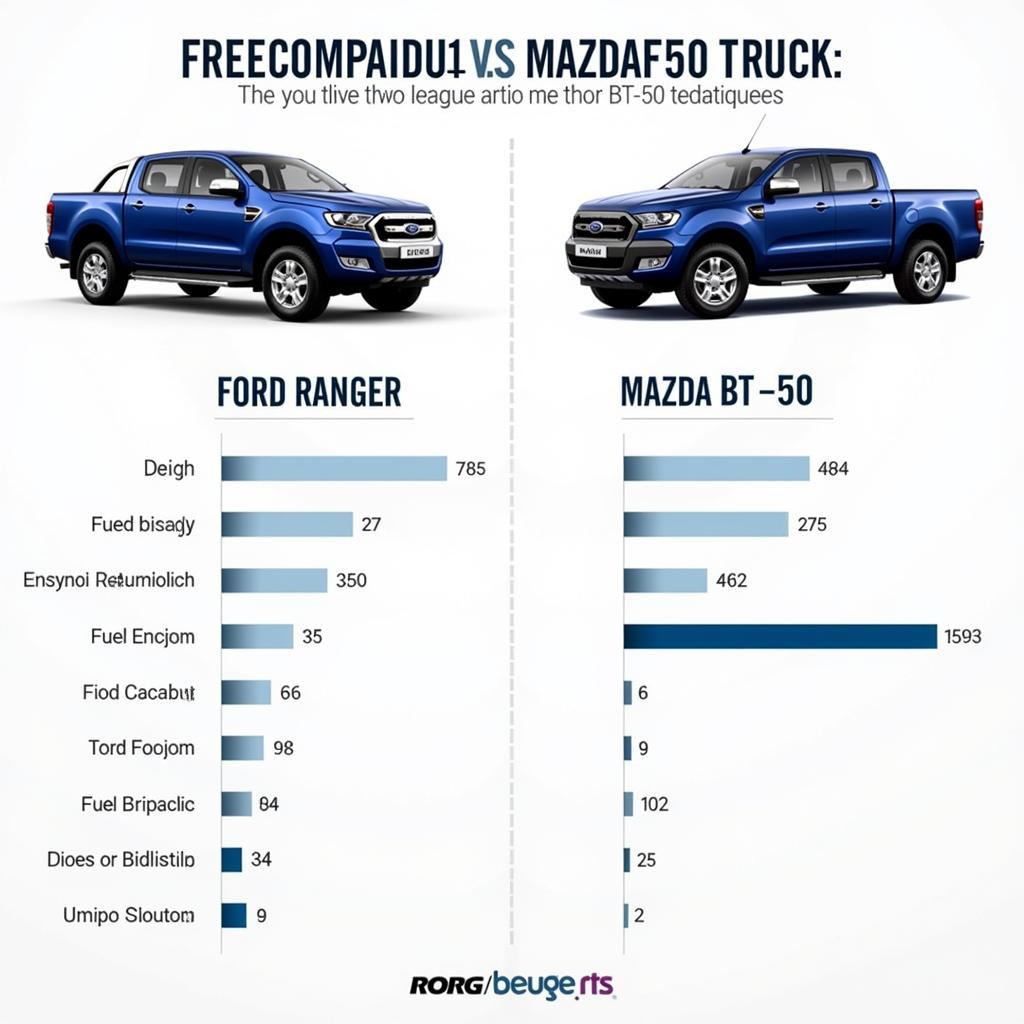 So sánh Ford Ranger và Mazda BT-50