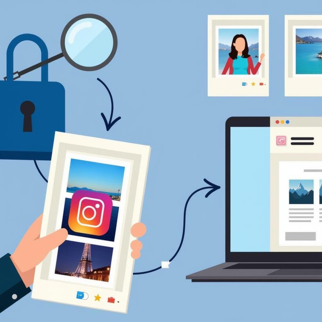 Tải ảnh Instagram PC để lưu trữ an toàn