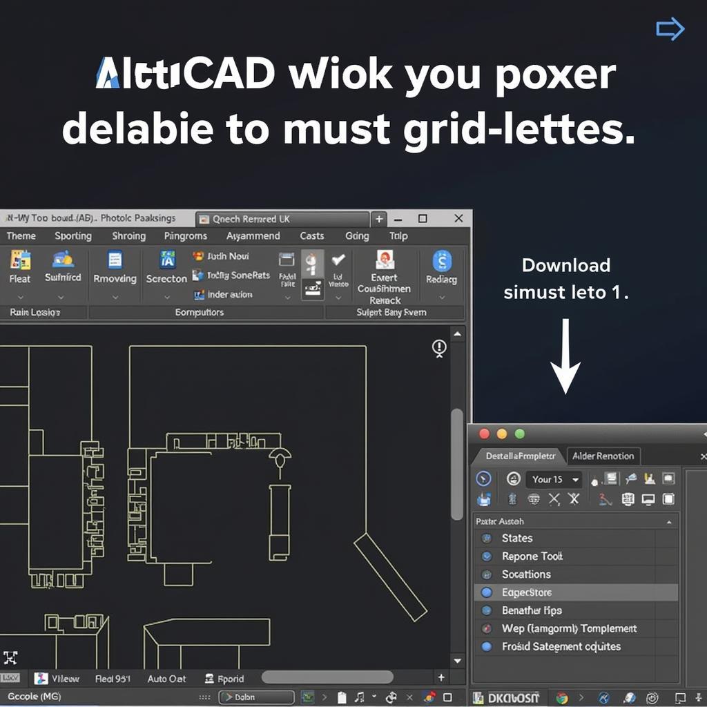 Giao diện AutoCAD