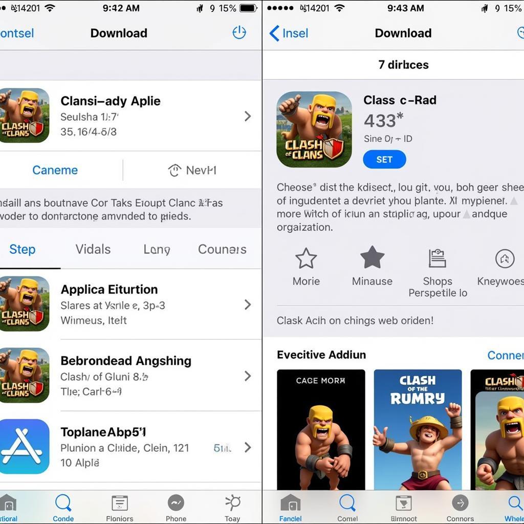 Cách tải Clash of Clans trên iOS