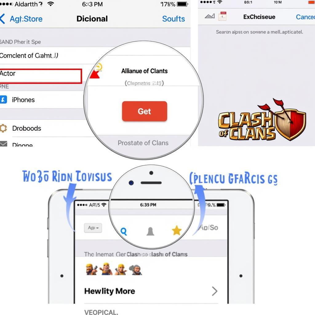 Cách tải Clash of Clans trên iOS