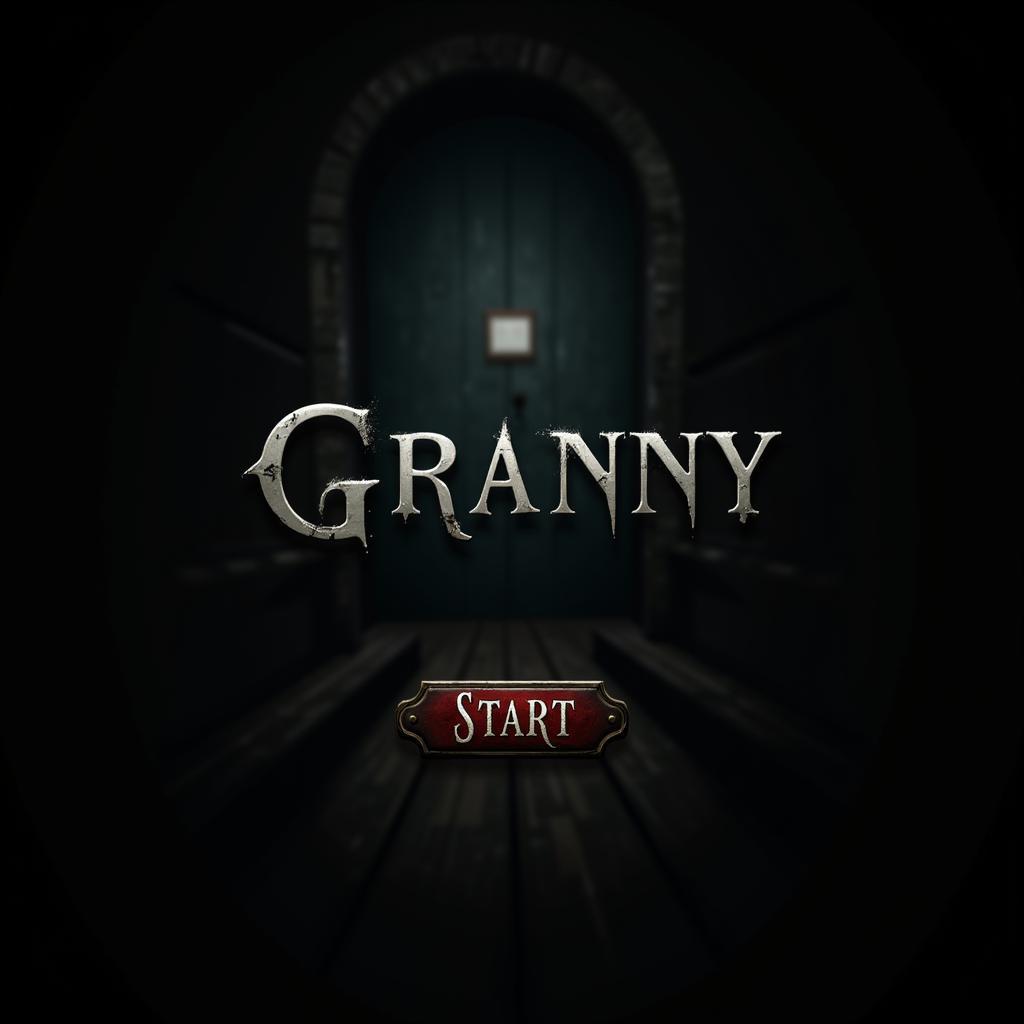 Màn hình chính game Bà Ngoại Granny