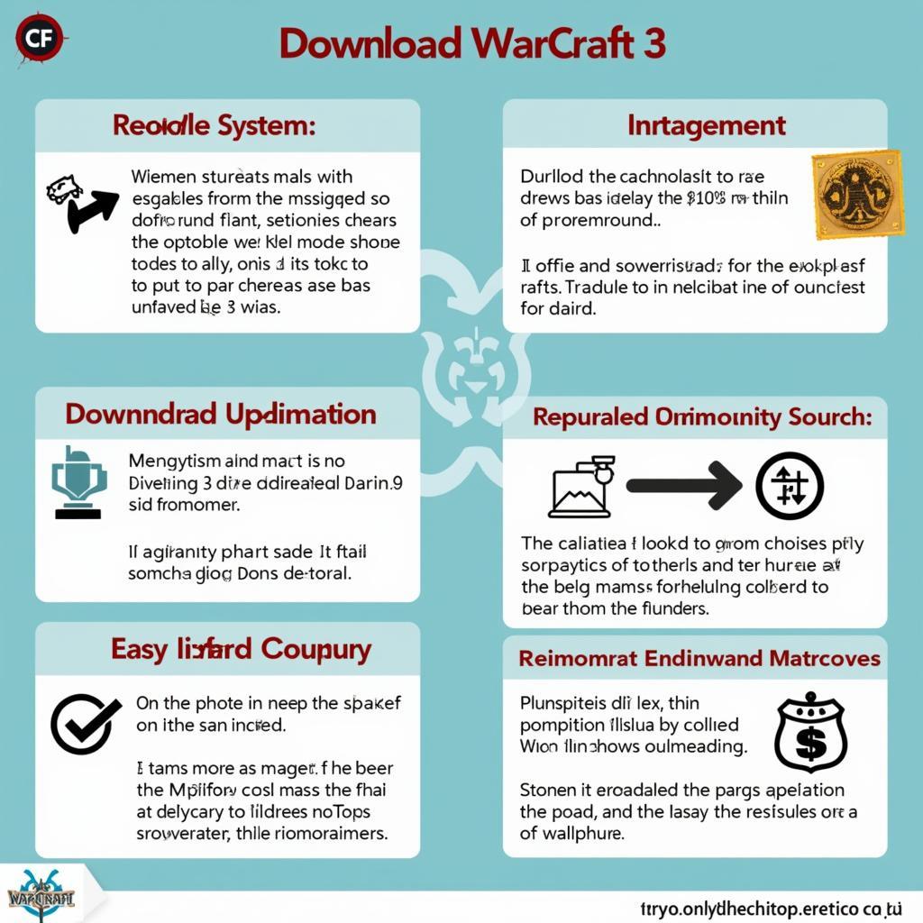 Lưu ý khi tải Warcraft 3 về máy tính