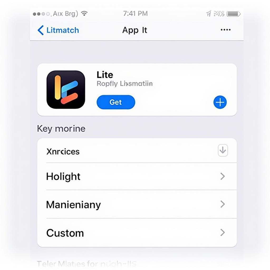 Tải Litmatch trên App Store