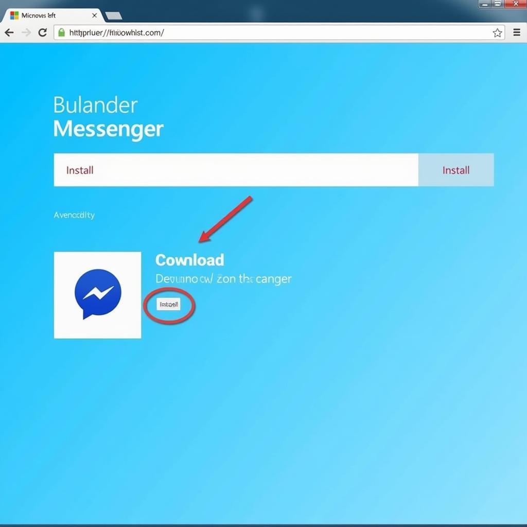 Tải Messenger từ Microsoft Store trên Win 8