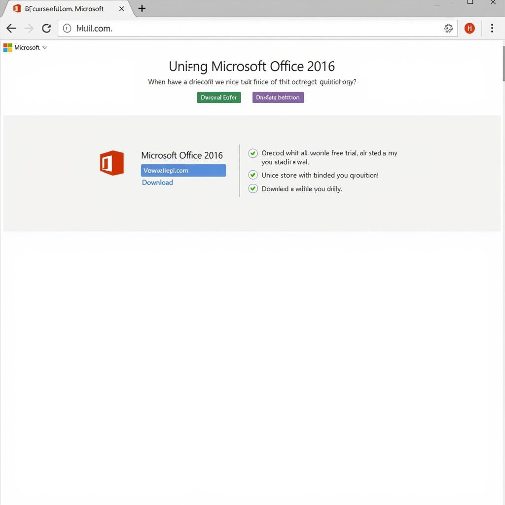 Microsoft Office 2016 Free Trial Download