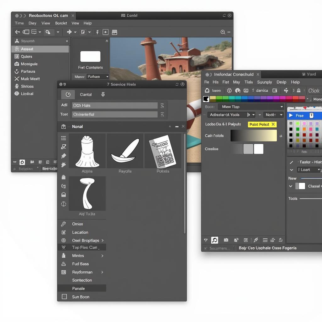 Giao diện Paint Tool SAI