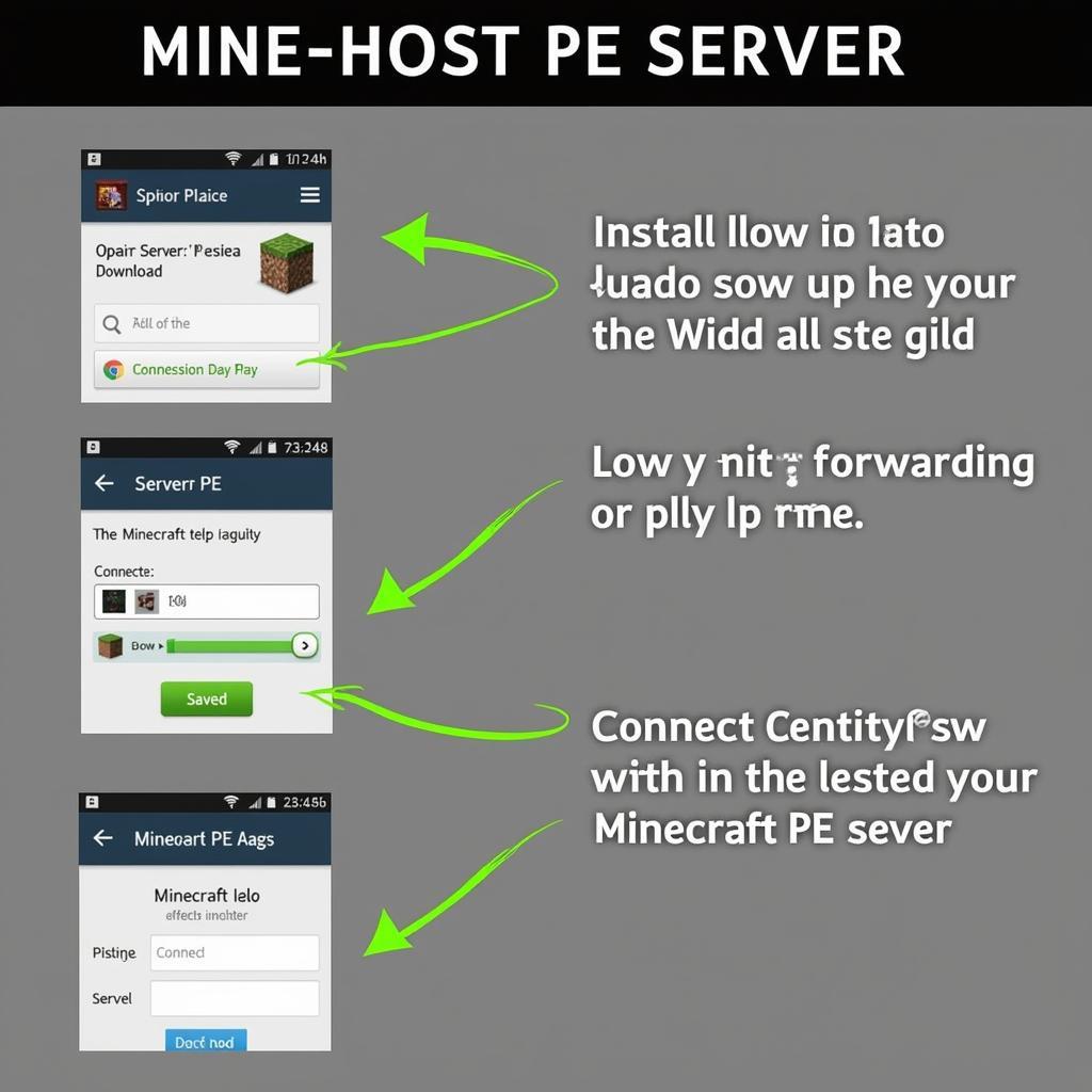 Hướng Dẫn Tải Server Minecraft PE Tự Host