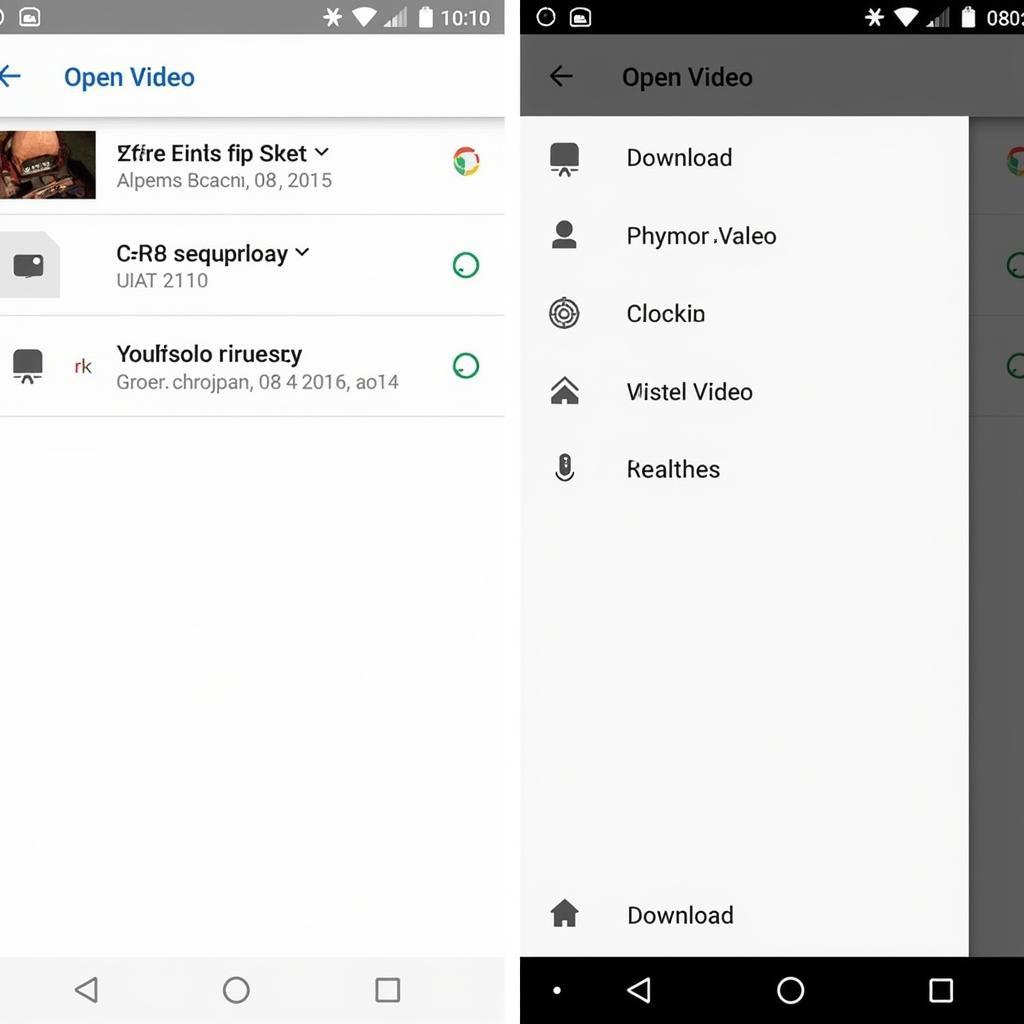 Tải video Google Drive trên Android