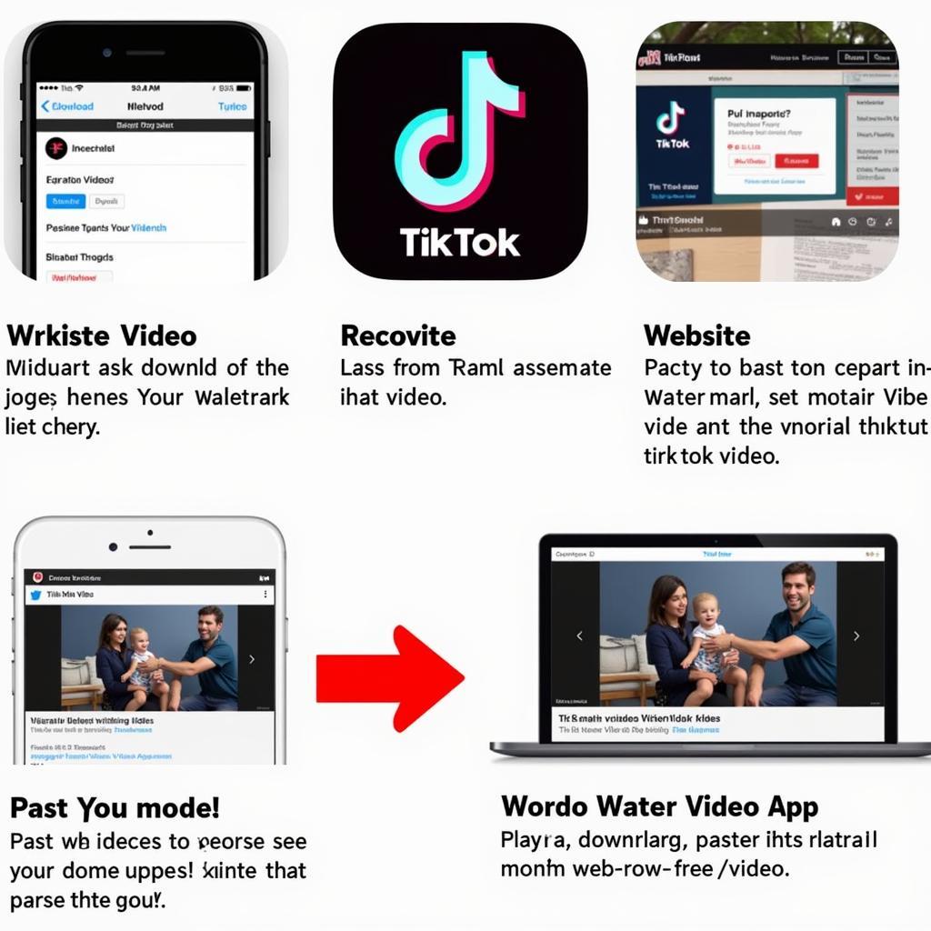 Tải video TikTok không logo bằng ứng dụng