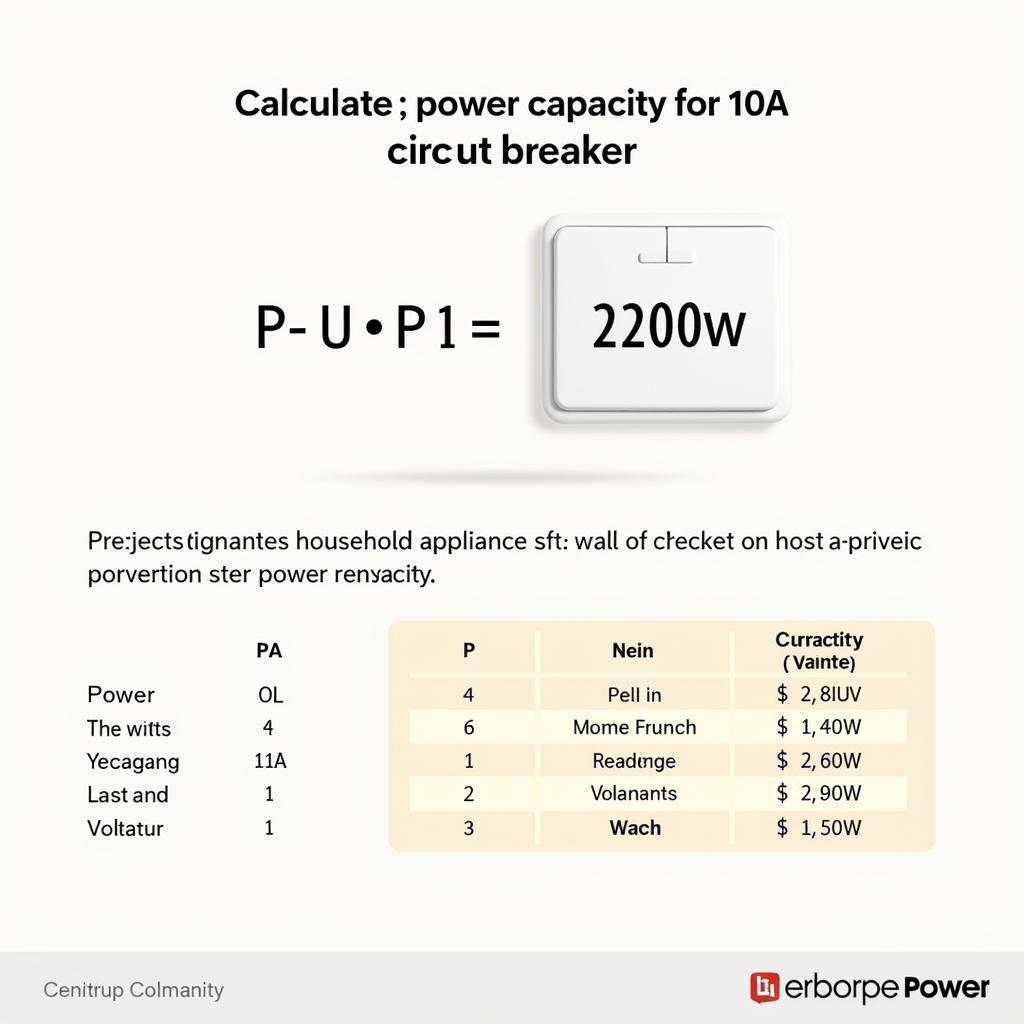 Tính Toán Công Suất Cho Atomat 10A