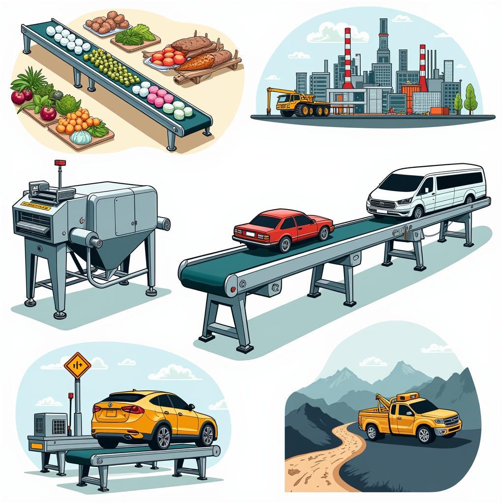 Applications of Conveyor Belts in Various Industries