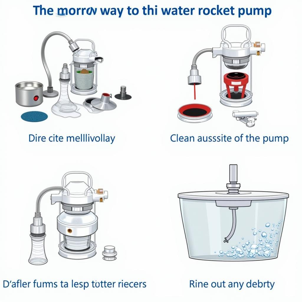 Vệ sinh bơm hỏa tiễn định kỳ để đảm bảo hiệu suất