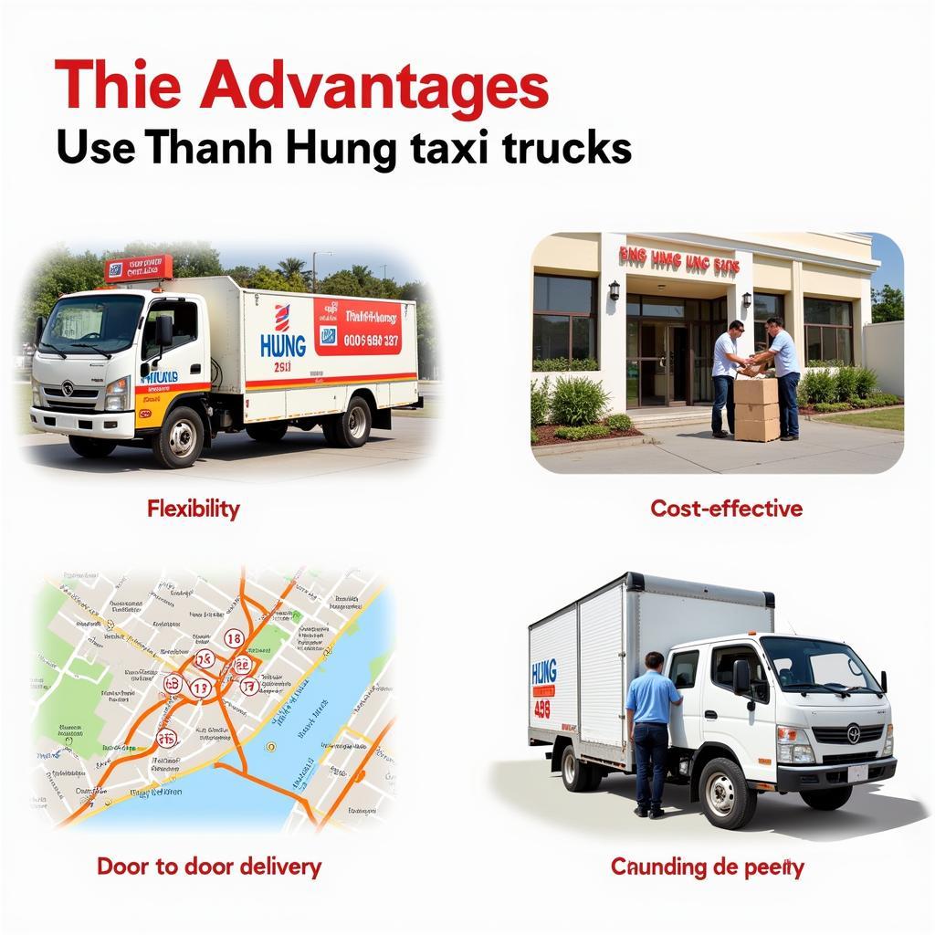 Ưu điểm của xe taxi tải Thành Hưng