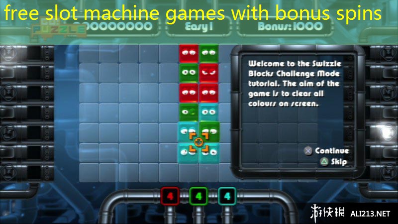 free slot machine games with bonus spins