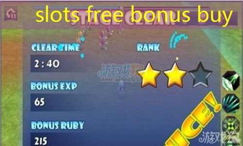 slots free bonus buy