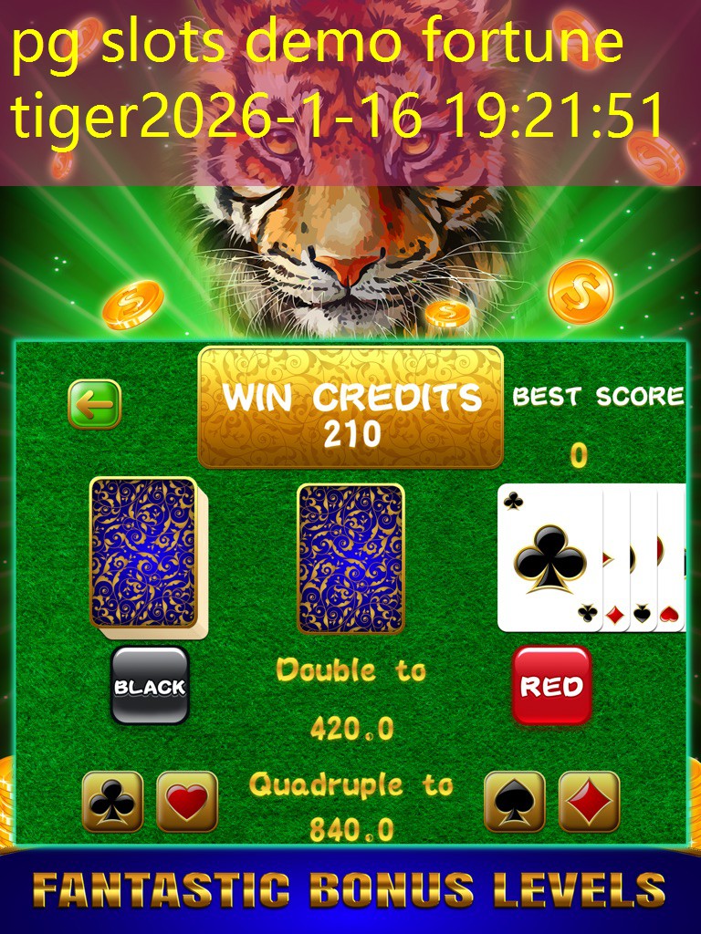 pg slots demo fortune tiger