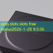slots slots slots free bonus