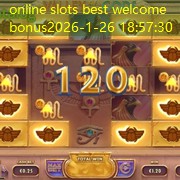 online slots best welcome bonus